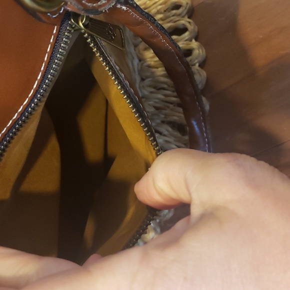 Patricia Nash Tooled Collection Zancona Rich Leather Tote Shopper Shoulder Bag - Picture 7 of 10